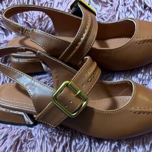 Elegant Tan Women's Shoes